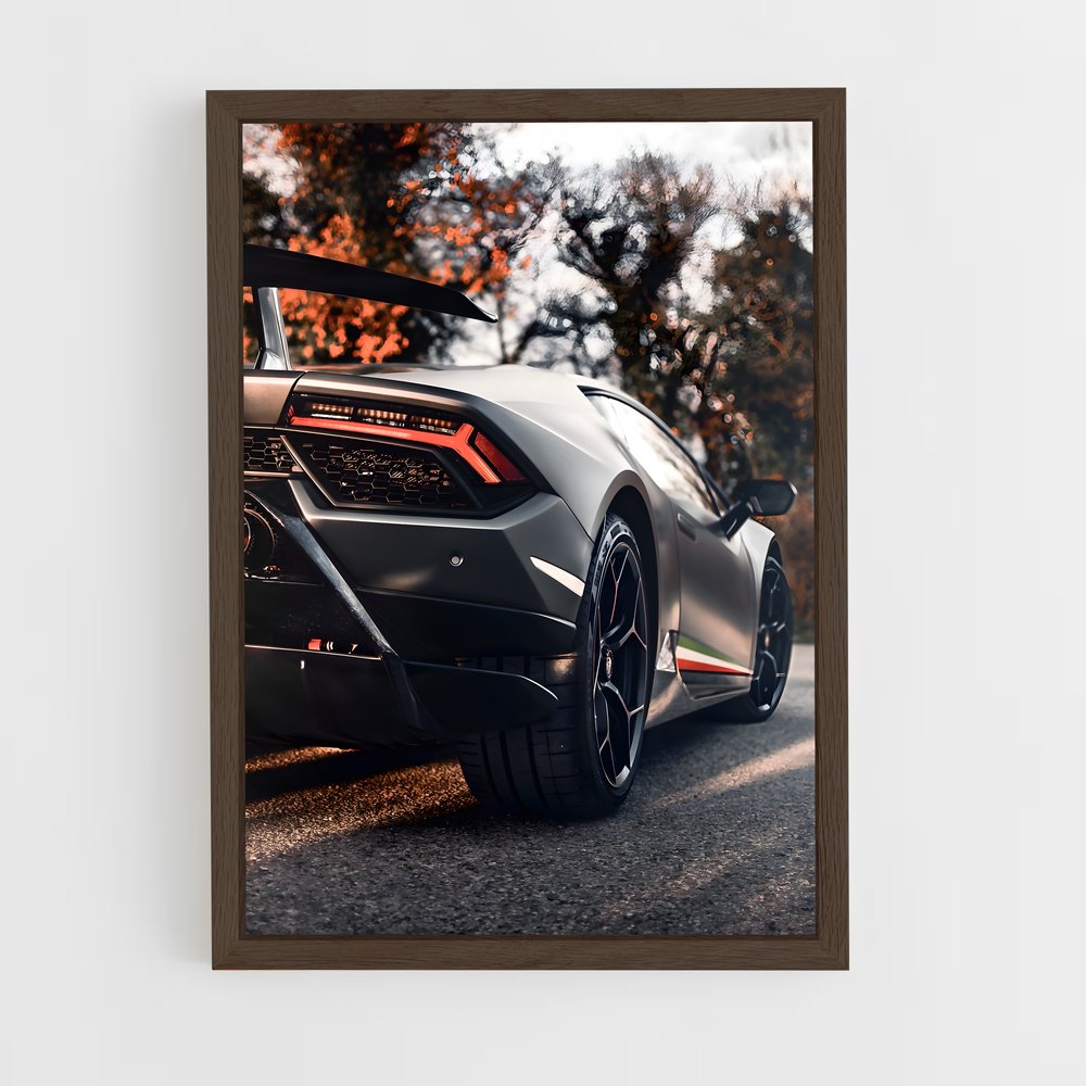 Poster Huracan de performante – affiche Lamborghini (vue 5)